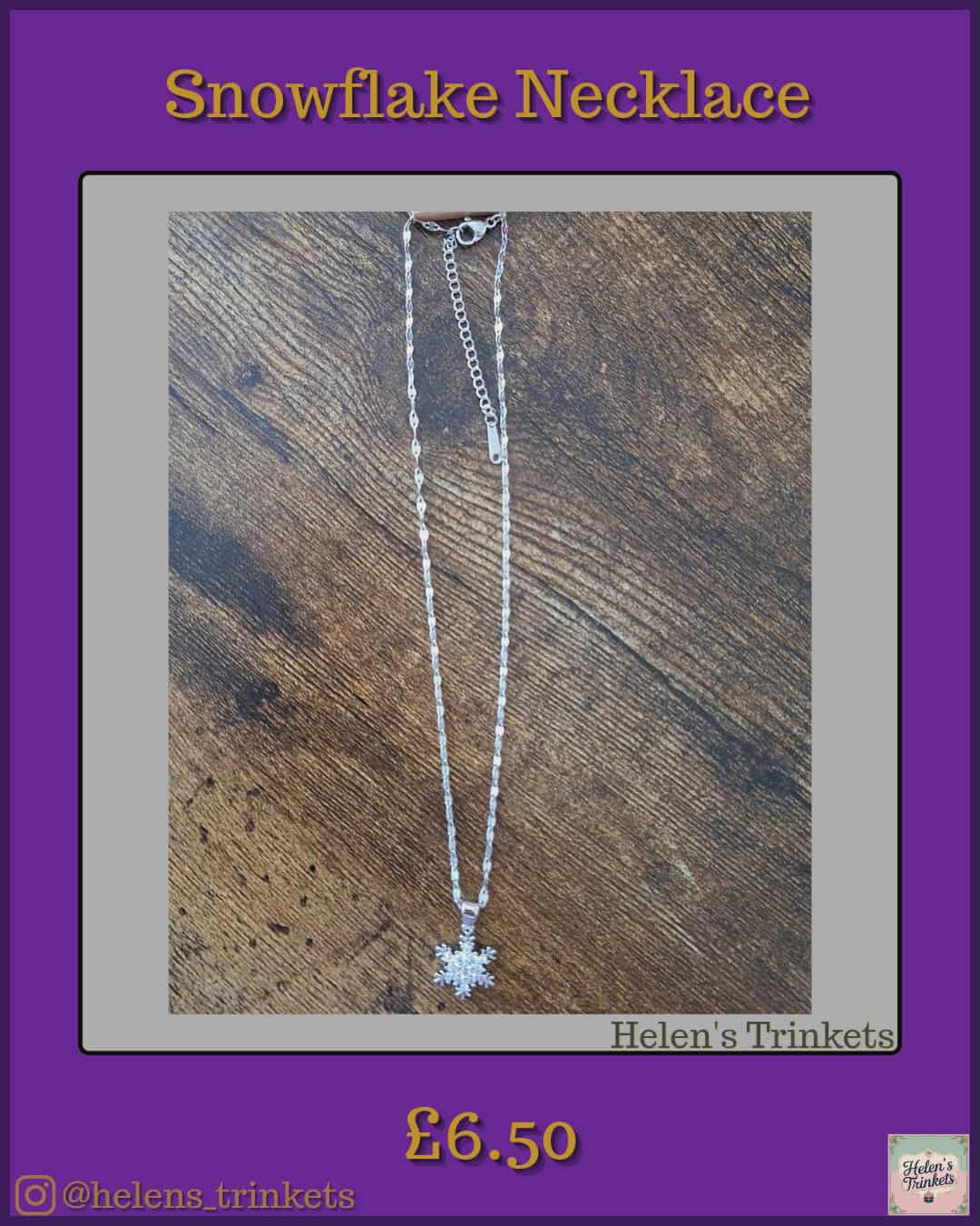 Snowflake ❄️ necklace