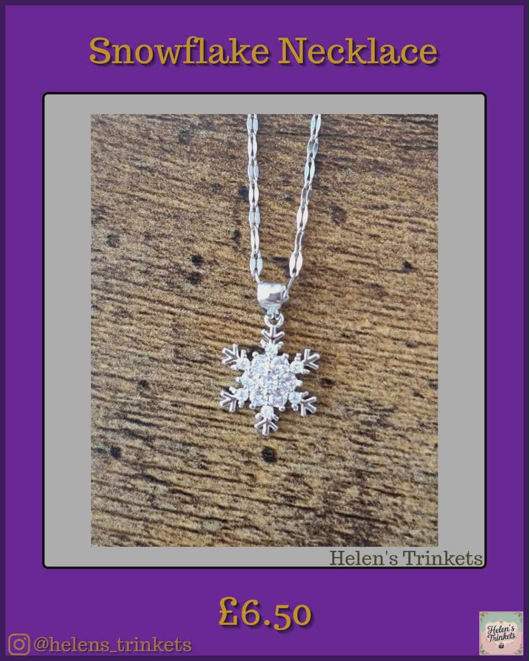 Snowflake ❄️ necklace