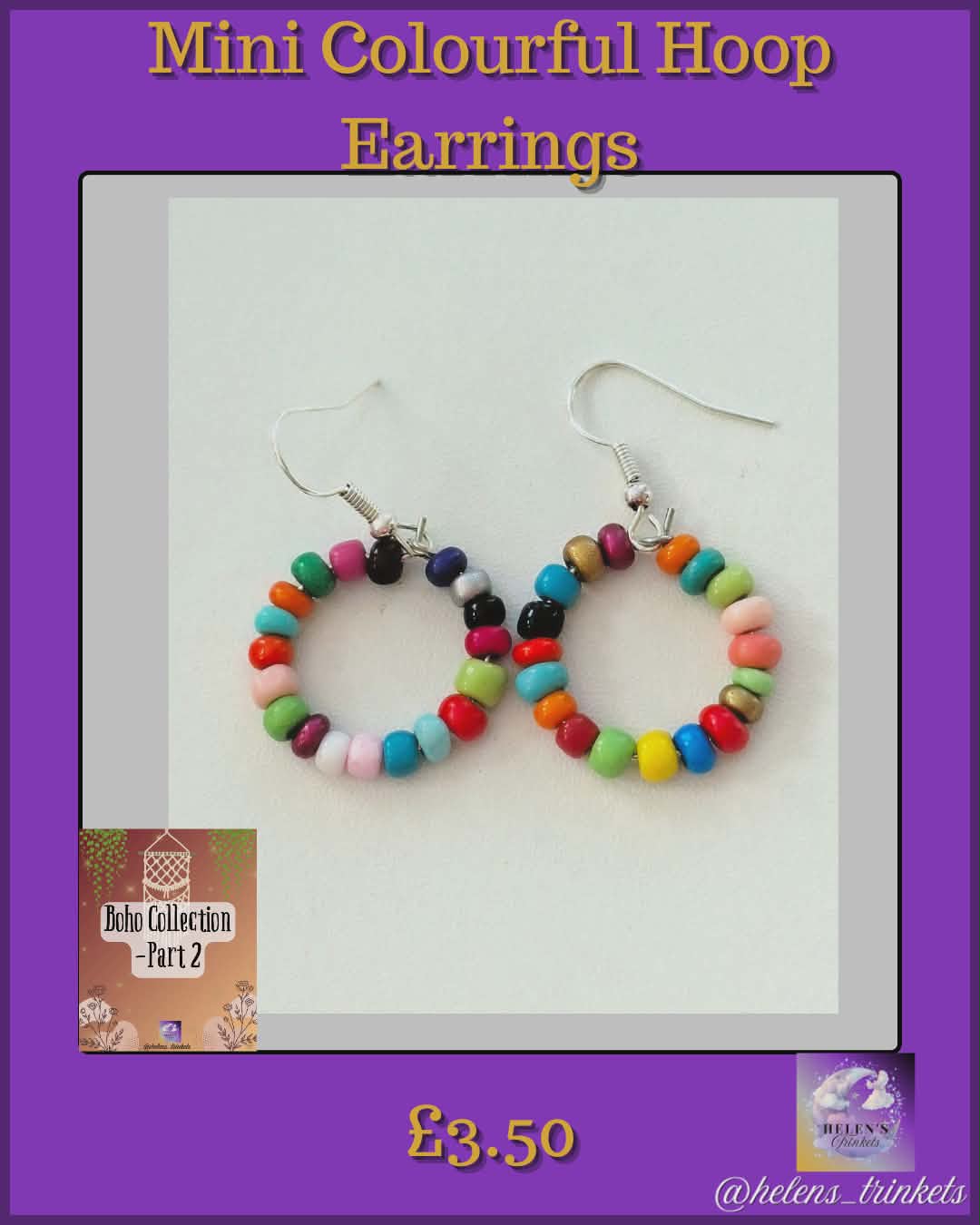 Mini Colourful Hoops