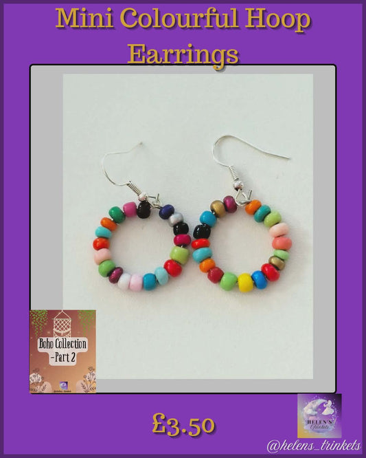 Mini Colourful Hoops